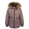 Minymo - Girl's Snow Jacket AOP - Winter Jacket