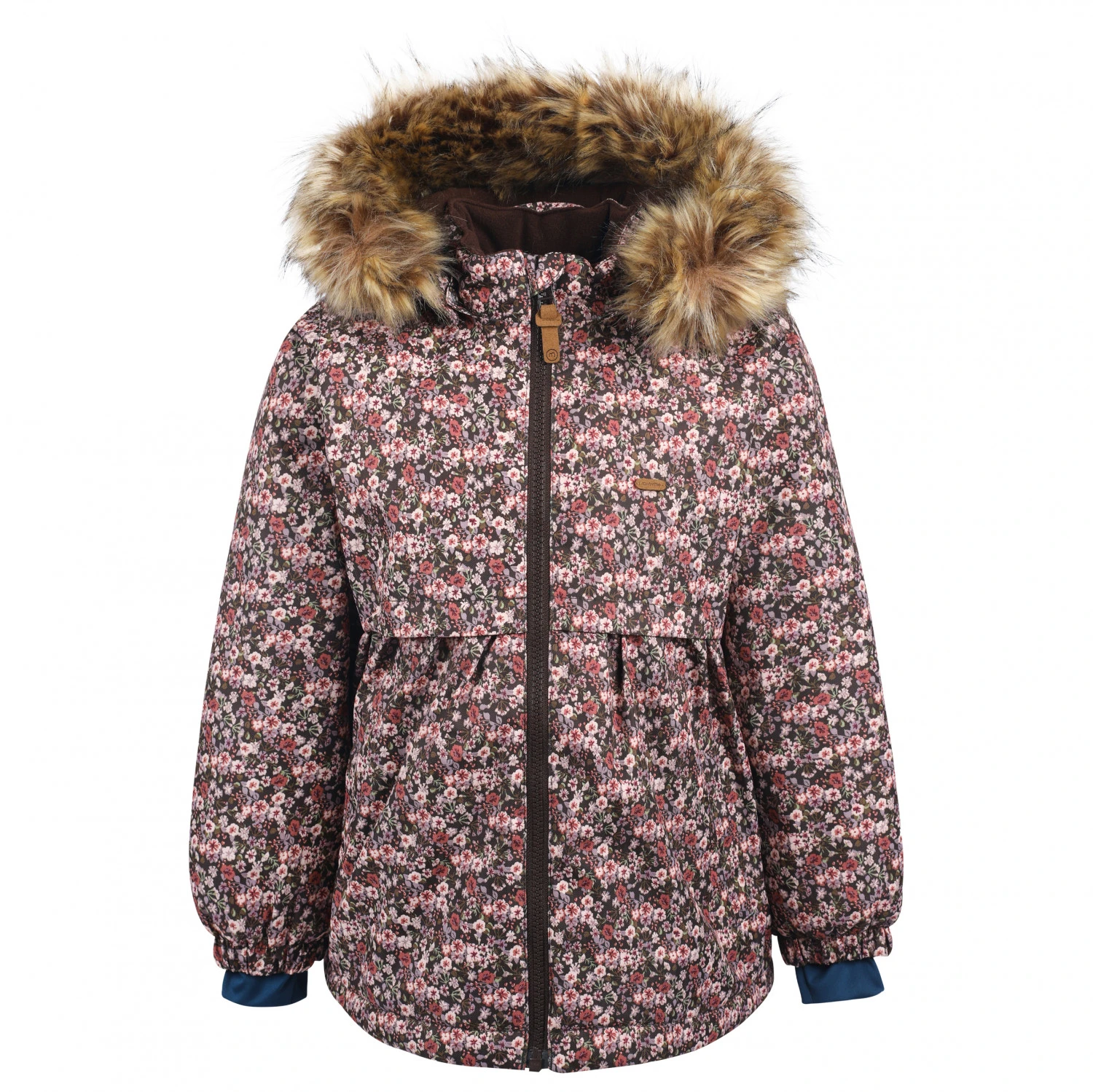 Minymo - Girl's Snow Jacket AOP - Winter Jacket