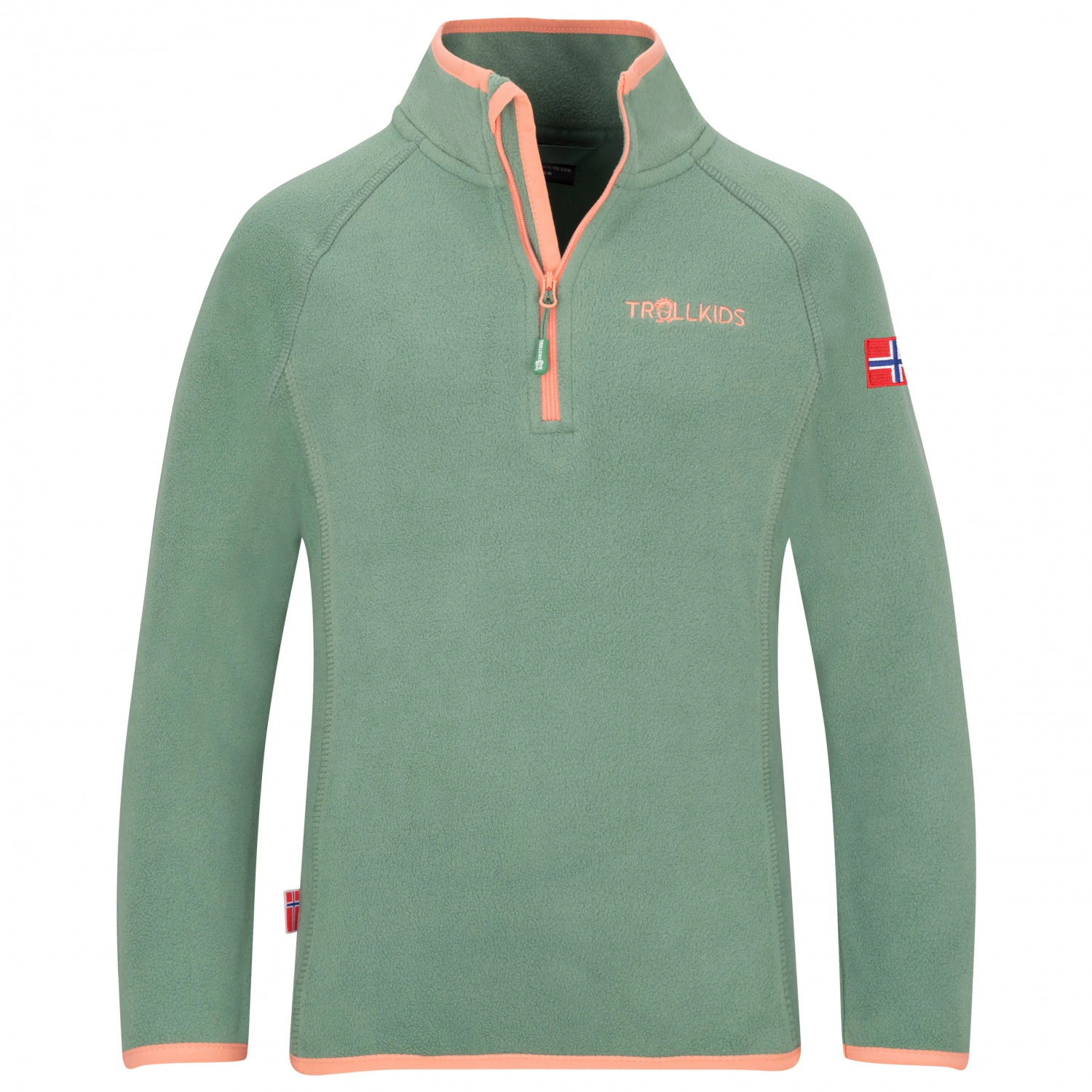 Trollkids - Kid's Nordland Half Zip - Fleece Jumper - Image 5